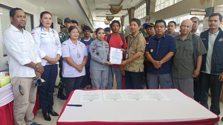 Bakamla Fasilitasi Pemulangan Enam Nelayan dari Timor Leste