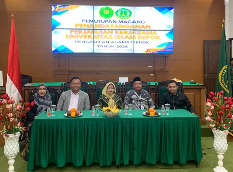Fakultas Syariah UID gandeng PA Depok Perkuat Link and Match Dunia Akademik-Peradilan