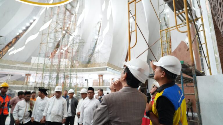 Tinjau IKN, Menag Harap Rumah Ibadah di IKN Jadi Simbol Kerukunan Beragama