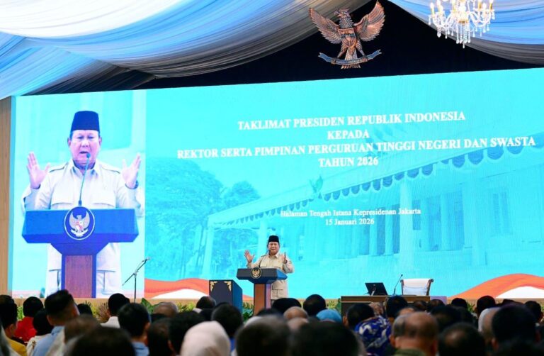 Prabowo: Peran Pimpinan Perguruan Tinggi Sangat Dinantikan Rakyat