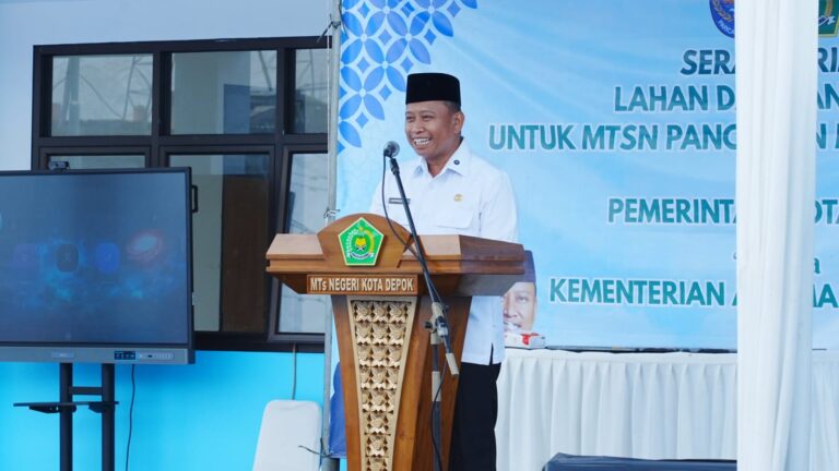 Pemkot Depok Hibahkan Gedung MTsN Senilai Rp17 Miliar ke Kemenag