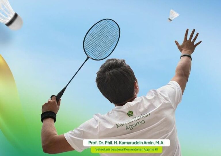 Kemenag Raih Juara 1 Bulutangkis di HUT ke-54 KORPRI