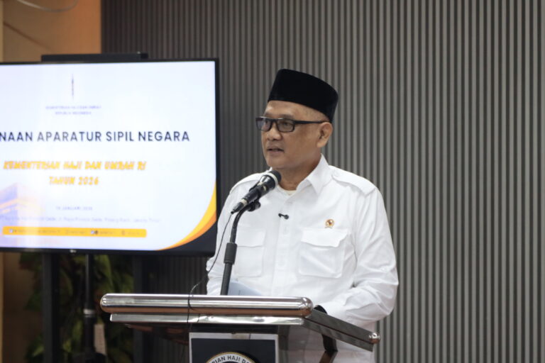 Menhaj Irfan Yusuf: Integritas ASN Fondasi Utama Layanan Haji