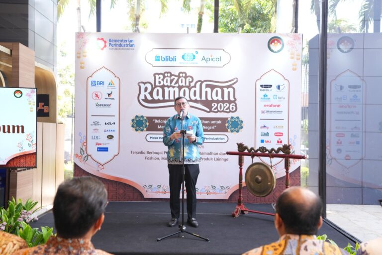 Dorong Produk Lokal, Kemenperin Gelar Bazar Ramadhan DWP 2026