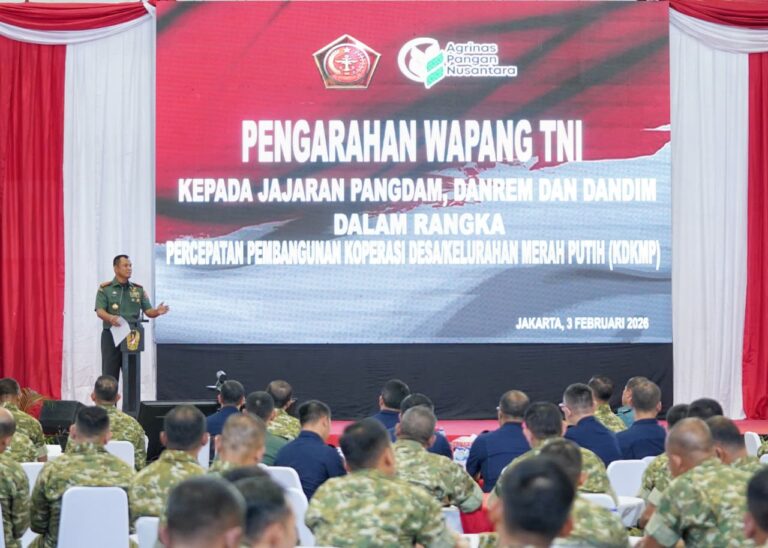 Wakil Panglima TNI Dorong Percepatan Pembangunan KDKMP
