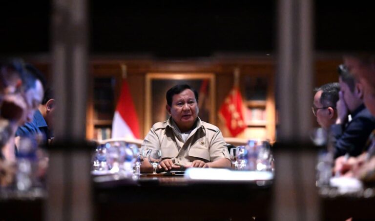 Arahan Prabowo dari Hambalang; Diplomasi Ekonomi Harus Untungkan Indonesia