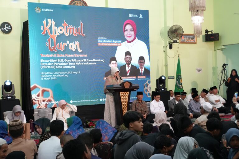 Khotmul Qur’an Braille di Bandung, Bukti Pendidikan Islam Inklusif Terus Menguat