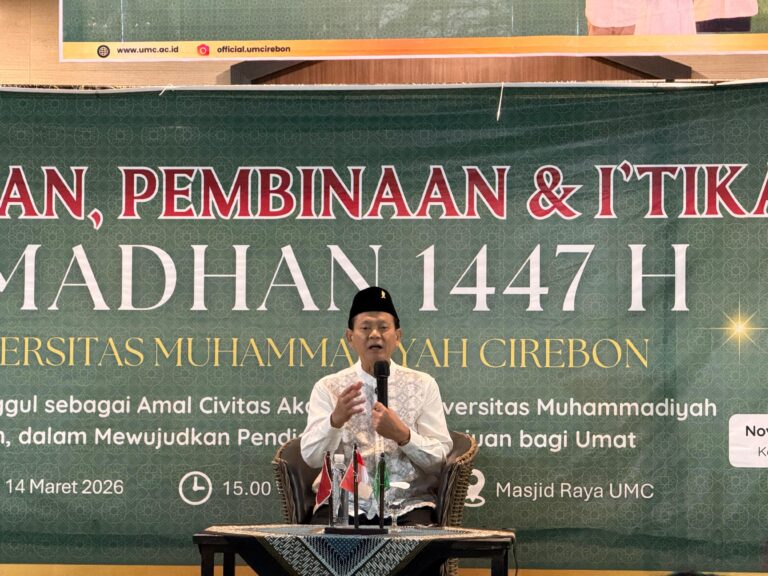 Dari Masjid Raya UMC, Prof Rokhmin Serukan Revolusi Etos Kerja Islami
