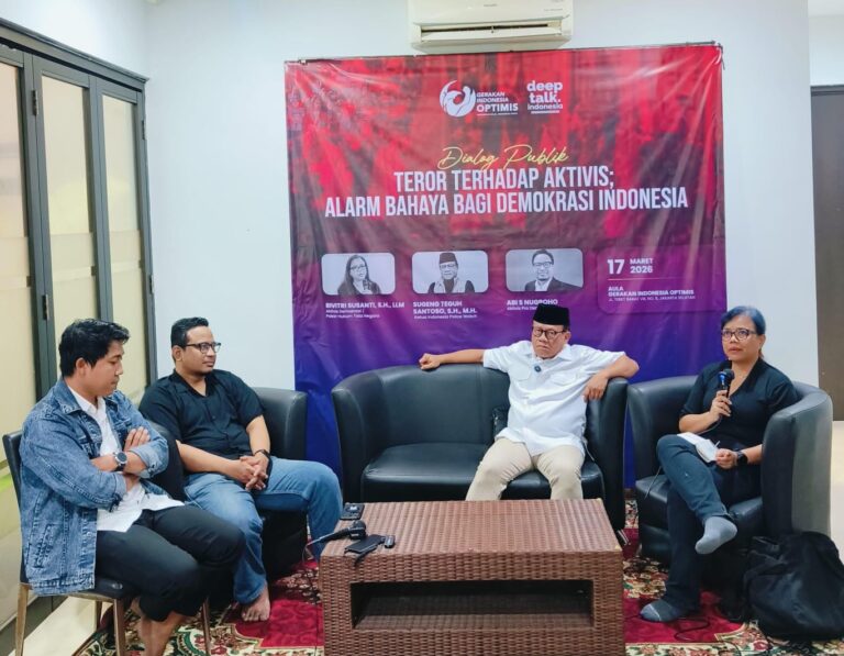 DeepTalk; Teror terhadap Aktivis, Alarm Bahaya bagi Demokrasi Indonesia