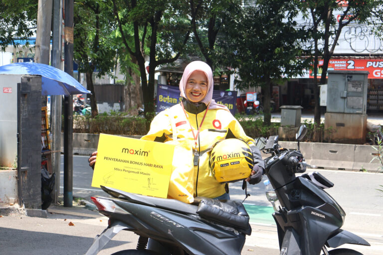 BHR Driver Maxim Cair, Puluhan Ribu Mitra di 100 Kota Terima Bonus Jelang Lebaran 2026