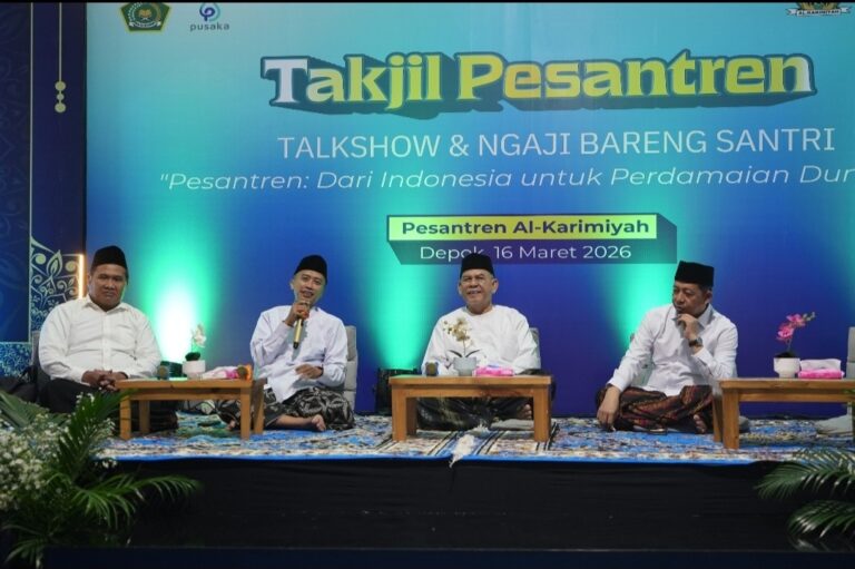 Takjil Pesantren di Depok, Kemenag dan Pemkot Perkuat Pembinaan Santri
