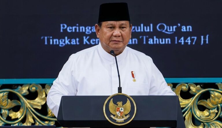 Pesan Tegas Presiden Prabowo di Nuzulul Qur’an: Berantas Korupsi!