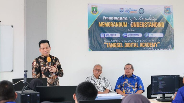 Expert Goes to School, Terobosan Diskominfo Tangsel Cetak Talenta Digital Siap Kerja