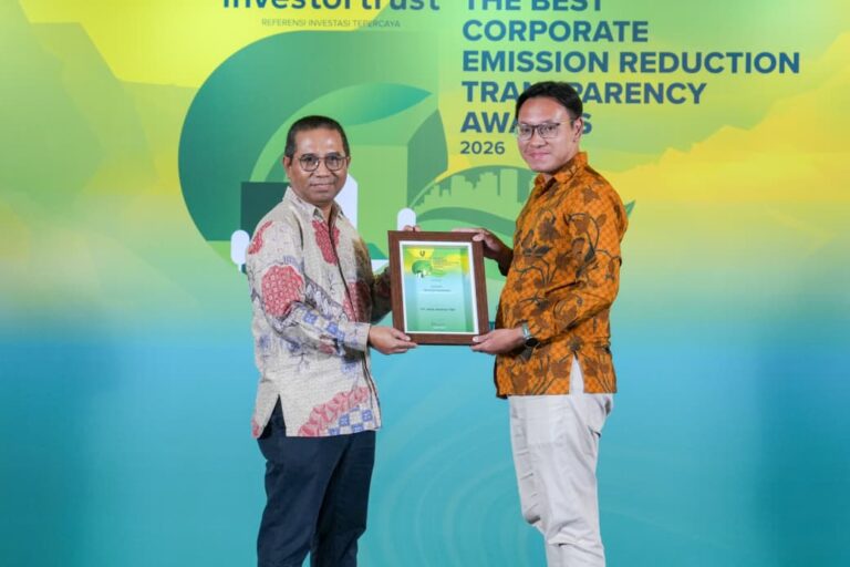 Konsisten Dorong Transparansi Emisi Berkelanjutan, Jasa Marga Raih Trusted Diamond Achievement 2026