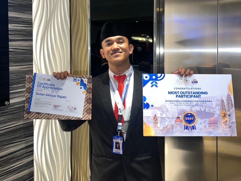 Mahasiswa Universitas Islam Depok Raih Penghargaan di Ajang International Conference Santri Mendunia 2026