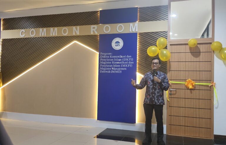 FDIKOM UIN Jakarta Resmikan Common Room Pascasarjana, Dorong Kolaborasi dan Inovasi Akademik