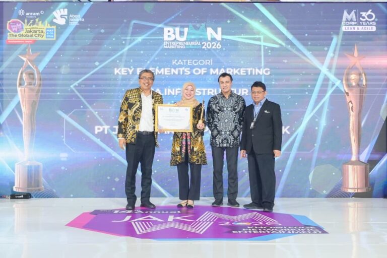 Jasa Marga Borong 5 Penghargaan di Jakarta Marketing Week 2026, Tantang Gen Z Kembangkan Travoy