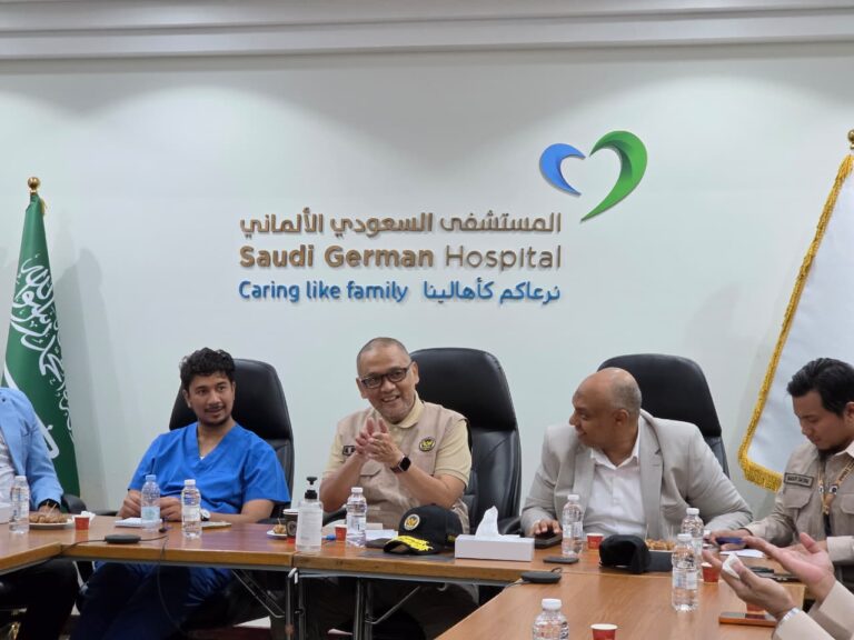 Kunjungi Saudi German Hospital Madinah, Menhaj Evaluasi Layanan Kesehatan Jemaah Haji Indonesia