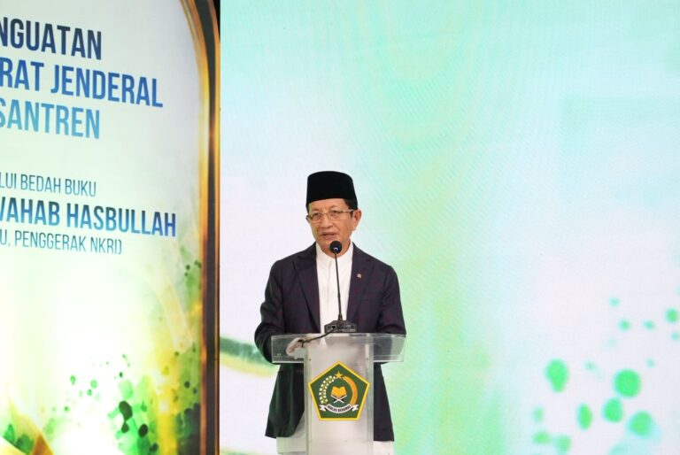 Menag Dorong Pesantren Cetak Leader Sekaligus Manager