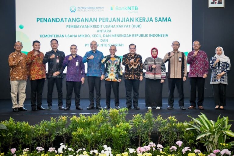 Kementerian UMKM Perluas Akses KUR, Bank NTB Syariah Kembali Jadi Penyalur