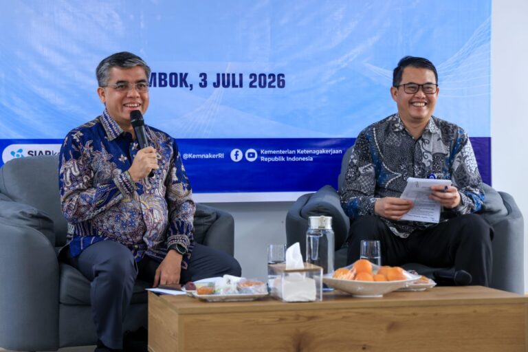 Menaker Perkuat Kolaborasi dengan Industri KEK Mandalika melalui MagangHub dan Pelatihan Vokasi