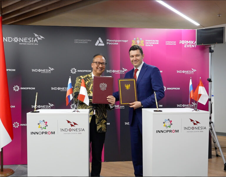 Indonesia Tandatangani Tujuh MoU pada INNOPROM 2026 untuk Tembus Pasar Eurasia