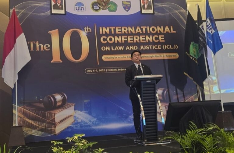 Buka ICLJ 2026, Menko Yusril: Hukum Harus Hadir Melindungi Kelompok Rentan