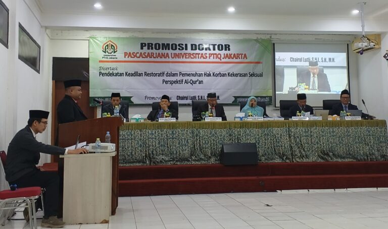 Disertasi Chairul Lutfi Tawarkan Model Baru Perlindungan Korban Kekerasan Seksual
