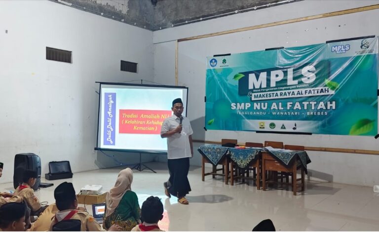 Makesta Raya Perkuat Ideologi Aswaja dan Tradisi NU di Kalangan Pelajar Yayasan Al Fattah Tegalgandu