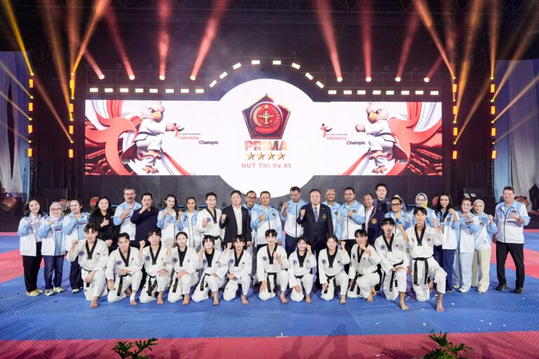8th Asian Taekwondo Indonesia Open Championships Resmi Dibuka
