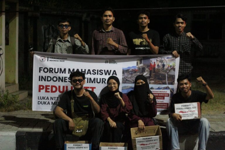 FORMIT Palu Galang Dana untuk Korban Bencana NTT, Serukan Solidaritas Indonesia Timur