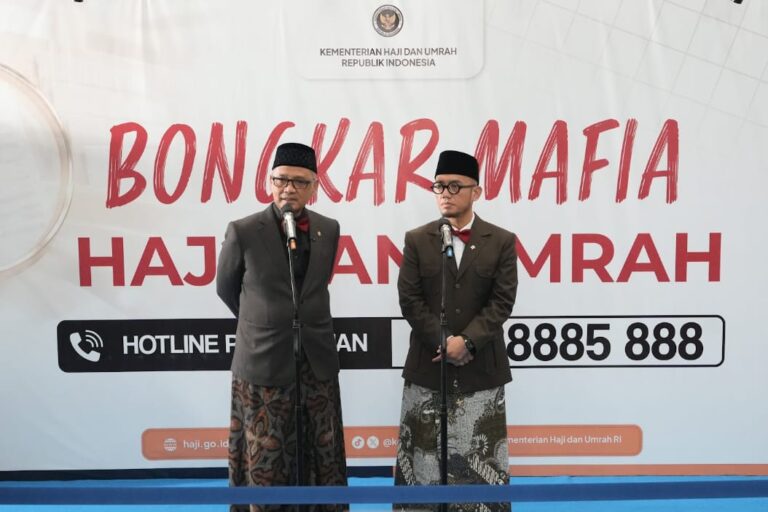 Kemenhaj Luncurkan Hotline Pengaduan “Bongkar Mafia Haji dan Umrah” untuk Perkuat Perlindungan Jemaah