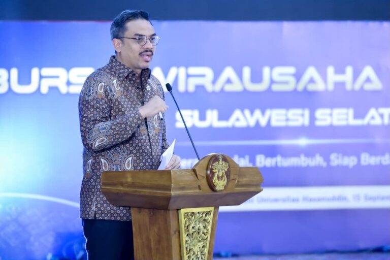 Kementerian UMKM Perkuat Ekosistem Wirausaha Sulsel melalui Bursa Wirausaha Unggulan