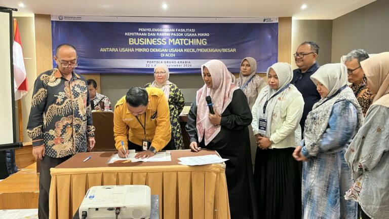 KUMITRA Buka Akses Usaha Mikro Aceh ke Rantai Pasok Ritel