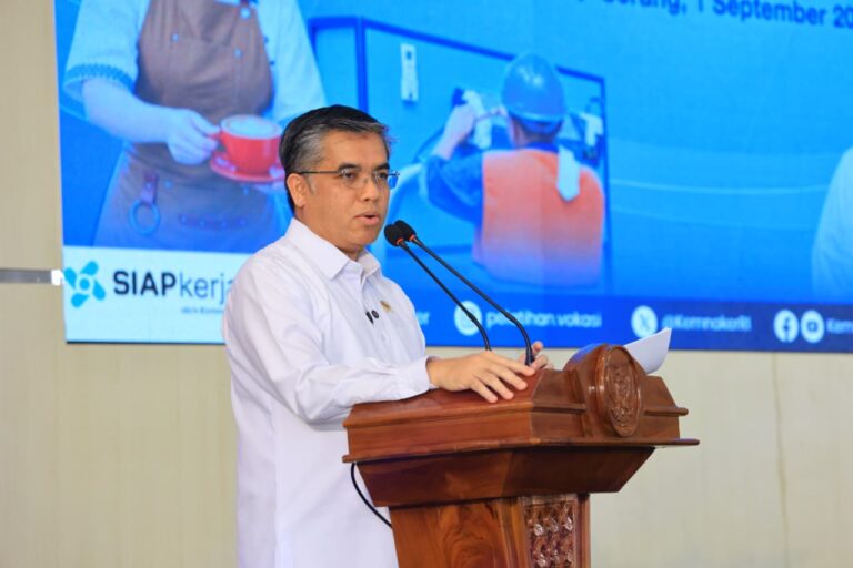 Kemnaker Mulai Pelatihan Vokasi Nasional Batch 4, Diikuti 12.128 Peserta
