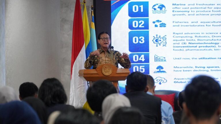 Dari Akuakultur hingga Bioteknologi, Prof Rokhmin tegaskan Laut Bisa jadi Mesin Indonesia Emas 2045