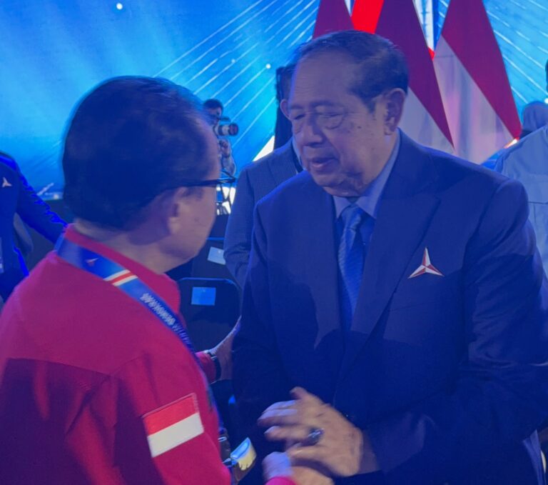 Wakili Megawati Hadiri HUT Demokrat, Rokhmin Dahuri: Persatuan Nasional di Atas Kompetisi Politik