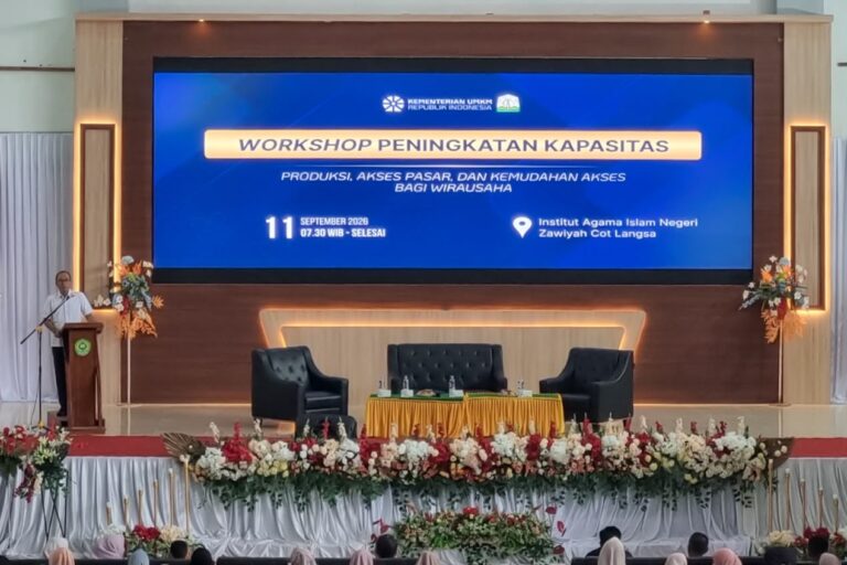 Kementerian UMKM Fasilitasi UMKM Aceh Bangkit Pascabencana